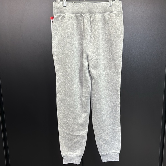 FILA Fleece Lined Joggers, elastic drawcord waist,hip pockets,embroidered logo - Picture 3 of 9